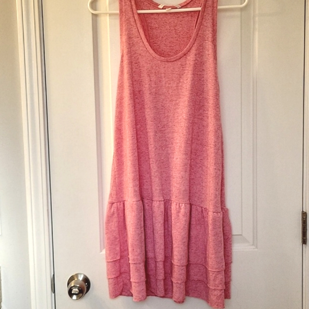 Victoria secret soft tank dress with ruffles size  s/p